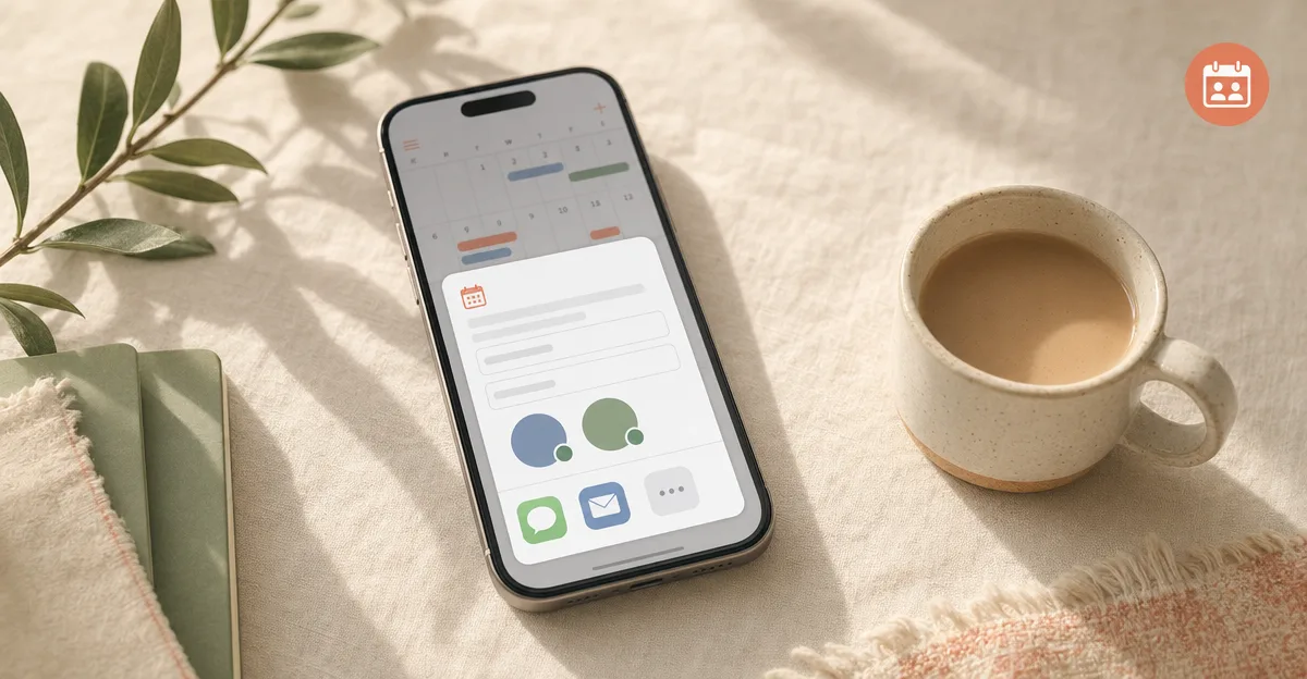 How to Share a Calendar on iPhone (2026 Guide)